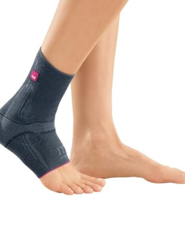 Medi Levamed Knit Ankle Support for Men & Women Silver I