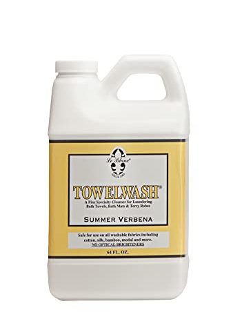 Le Blanc® Summer Verbena Towelwash® – Luxury Laundry Cleanser for Bath Linens - 64 OZ. (1 Pack)