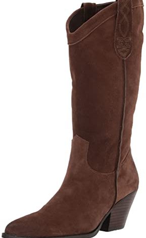 Sam Edelman Women's Jamie Western Boot Olive Taupe 10 Medium