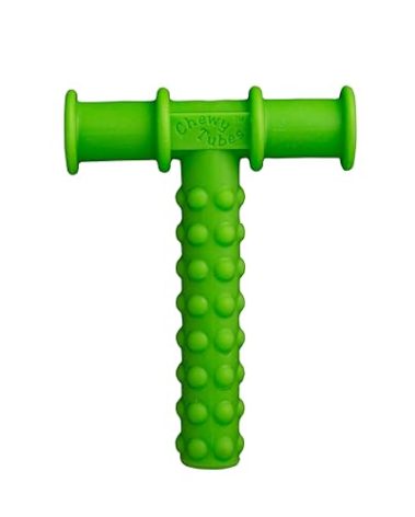 Chewy Tubes - Oral Motor Chewing Tool, Safe, Non-Toxic, Latex & Phthalate Free, Green