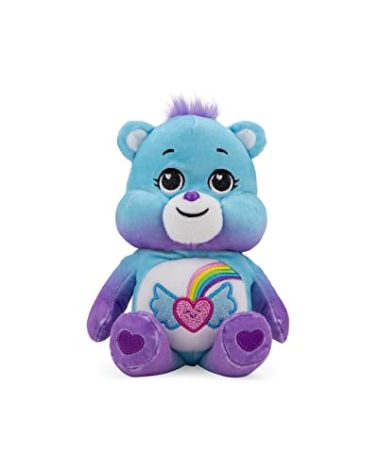Care Bears Basic Bean Plush (Glitter) - Dream Bright Bear Small