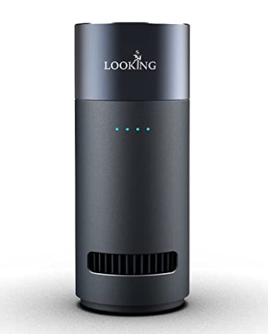 LKT Car Ozone Generator - Remove Smoke Odor from Car, Foul Smell from Bathroom, Odor Eliminator, Portable Ozone Machine, Air Purifier Deodorizer for Home, Office, Smoke, Car, Pet etc.