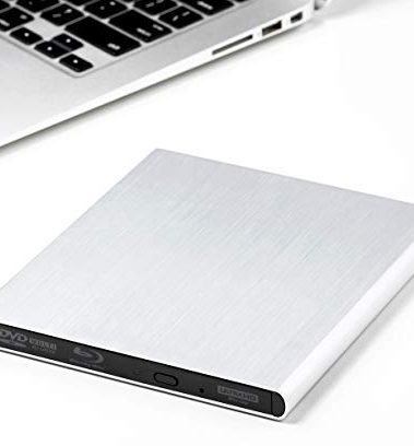 archgon Premium Aluminum External USB 3.0 UHD 4K Blu-Ray Writer Super Drive for PC and Mac
