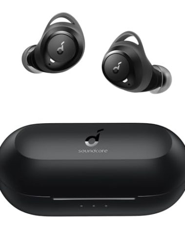 Soundcore by Anker Life A1 True Wireless Earbuds, Powerful Customized Sound, 35H Playtime, Wireless Charging, USB-C Fast Charge, IPX7 Waterproof, Button Control, Bluetooth Earbuds（Renewed）