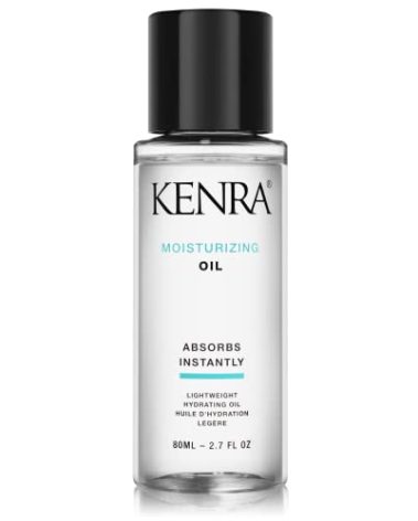 Kenra Professional Moisturizing Oil | Lightweight Hydrating Oil | Absorbs Instantly | Multipurpose Oil For Treating, Styling, & Finishing | Provides Thermal Protection | All Hair Types | 2.7 fl. Oz