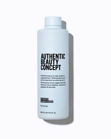 Authentic Beauty Concept Hydrate Conditioner | Hydrating Conditioner For Normal To Dry or Curly Hair | Moisturizes & Revitalizes Dry Hair | Vegan & Cruelty-free | Silicone-free | 8.4 fl. oz.