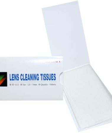 Matin Lens Cleaning Paper Tissue (200 Sheets) Safe for Coated Lenses and Filters