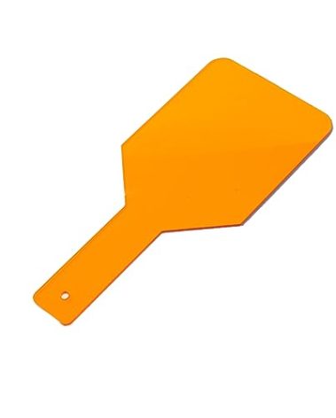 EASYTODENTA Dental Eye-Protector Shield Plate Board Handheld Curing Light Shield Curing Lamp Filter (1PCS)