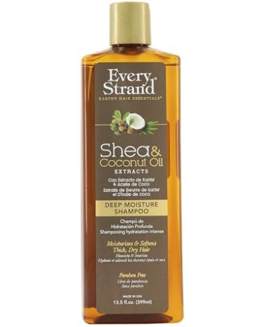 Every Strand Shea & Coconut Oil Deep Moisture Shampoo, 13.5 Oz