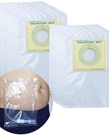 50PCS Waterproof Shower Pouch Protector for Feeding Tube PD Catheter Holder Peritoneal Dialysis Port Cover Bag Peg Drainage Tubes G-Tube Patient Shower Guard Water Barrier