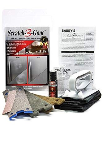 Barry's Restore It All Products - Scratch-B-Gone Homeowner Kit | The #1 selling kit used to remove scratches, rust, discoloration and more from non-coated Stainless Steel!