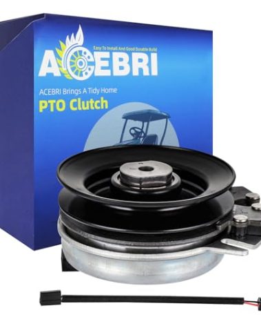 ACEBRI PTO Clutch for John Deere STX38 STX46, for Toro TimeCutter 104-3334 117-7468 SS4235 Z4200 Z4235 Z4202 Clutch, for Warner 5217-9 5217-2 5217-35 Lawn Part, for Craftsman 145028 42" Riding Mower