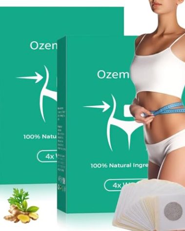 Rkrcl Ozempatch for Women, Natural Ingredients Patch, Firming, Moisturizing & Gentle, for All Skin Types, 2 Boxes of 60 Pcs