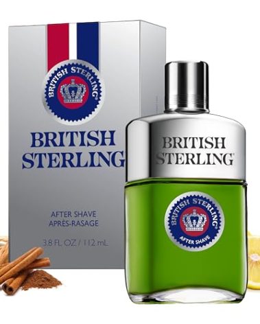 British Sterling Aftershave for Men By DANA 3.8 Oz