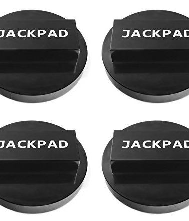 imUfer Jack Pad Adapter Anodized Black Replacement for B-MW 135 335 535 E82 E88 E46 E90 E91 E92 E93 E38 E39 E60 E61 E63 E64 E65 E66 E70 E71 E89 X5 X6 X3 1M M3 M5 M6 F01 F02 F30 F10(4 pcs)