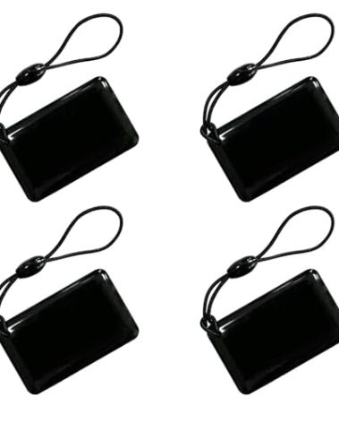 CINOP IC Cards for Smart Door Lock, 4 PCS 13.56MHz RFID Key Fobs for Smart Deadbolt Door Lock, Smart IC Cards for TTLock & Next Lock Smart Lock, Keyless Entry Smart Cards for Door Lock