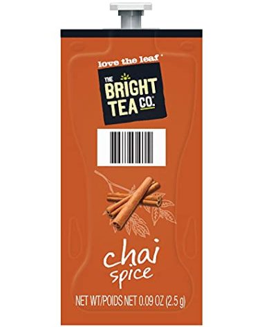 Flavia Bright Tea Co., Chai Spice, 1 rail of 20 count Fresh Packs