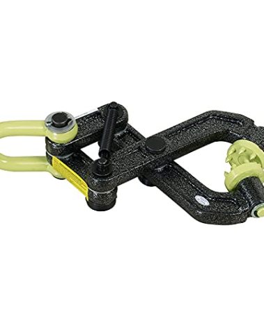 Brush Grubber Heavy Duty Steel 360 Degree Tree Stump Remover Tractor and ATV Attachment for Brush Trees and Small Trees, Green