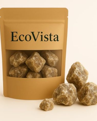 Aromatic Amber Resin | White & Brown Fossilized Amber Solid Incense Resin for Meditation & Relaxation | 10g