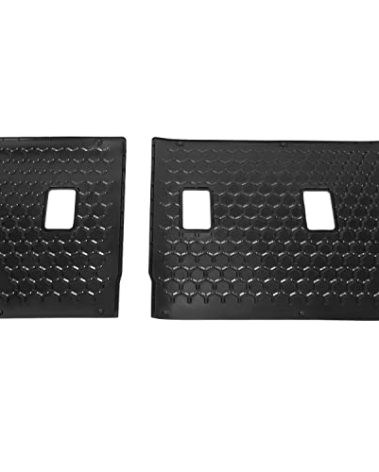 HECASA Rear Seat Back Mat Compatible with 2021-2024 Ford Bronco Sport Seat Protector Black