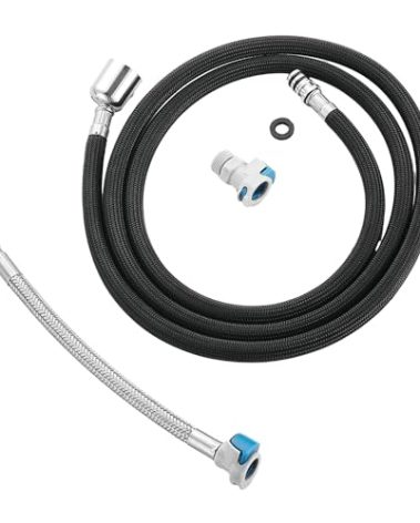 Pull Down Kitchen Faucet Hose Replacement M15*1MM (Upgrade G1/2, 360 Rotatable) With Quick Connect, 59-Inch for Pluggable Nylon Hose,Compatiblity for WOWOW,OWOFAN,FORIOUS,APPASO,WEWE facuet parts