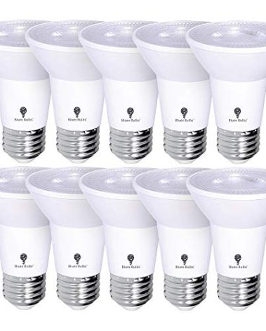 10 Pack PAR20 Outdoor LED Flood Light Bulb 8W 75 Watt Equivalent 500 Lumens Dimmable Waterproof E26 5000K Daylight LED Flood Light Bulbs for Security Led Spotlight Indoor Recessed Light Bulbs