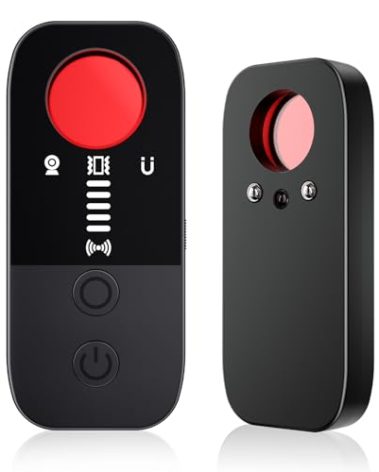 Hidden Camera Detectors,2025 Upgraded Spy Camera Finder,Hidden Bug and Camera Detector,RF Detector,GPS Tracker Detector for Travel,Car,Bathroom,Hotel,6 Levels Sensitivity 4 Modes to Protect Pravicy.