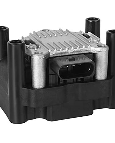 NPAUTO Ignition Coil Pack Compatible with 2.0 1998 1999 2000 2001 VW Beetle Golf, 1999 2000 2001 2011 2012 2013 2014 2015 Jetta S Base L4 2.0L Replacement for 032905106E C1319 UF277
