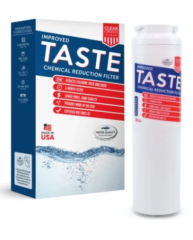 Clear Choice CLCH101 Refrigerator Water Filter Replacement Compatible Maytag Filter For Cost-Effective Alternative to Factory Original