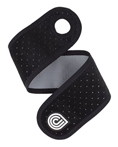 Dr Cool On The Go Ice Wrap for Wrist, Ankle, and Foot Pain Chemical Free (Black, Medium)