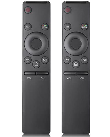 Universal Replacement for Samsung-TV-Remote Control,Compatible with All Samsung Smart Frame Curved QLED TVs 【Pack of 2】