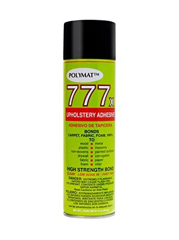 Marine Upholstery Glue: 1 CAN HIGH TACK Glue Polymat 777 Professional Grade