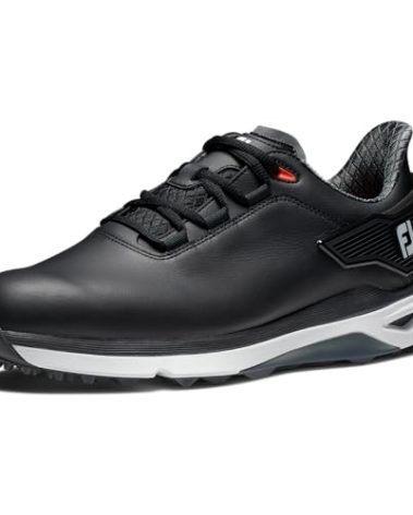 FootJoy Men's Pro/SLX Previous Season Style Golf Shoe, Black/White, 8.5 X-Wide