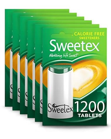 Sweetex Calorie Free Sweeteners 1200 per pack - Pack of 6