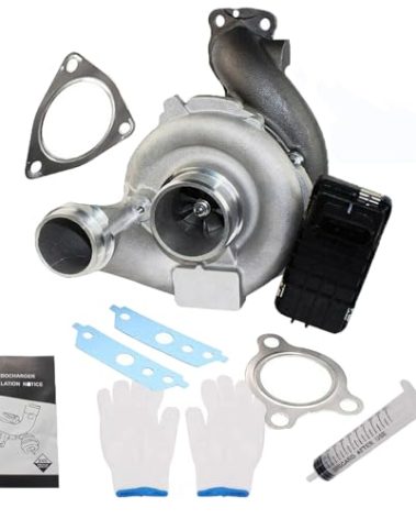 Bapmic GTA2052GVK Turbo Turbocharger w/Turbo Electric Actuator Compatible with Mercedes-Benz Sprinter 2500 3500 2007-2009 GL320 ML320 R320 2007-2008 Engine OM642 6420901480 (Without sensor port)