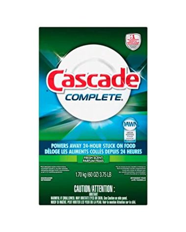 Procter & Gamble 95788 Cascade 60Oz Dishwashing Detergent