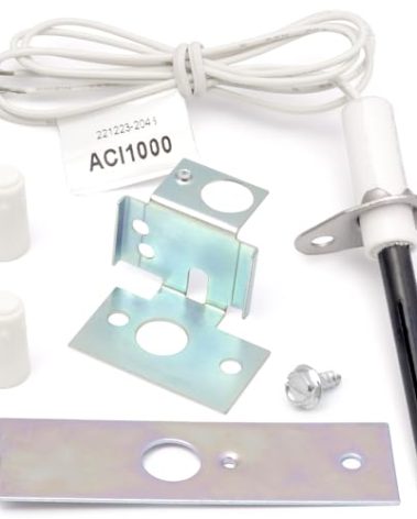 21D64-2 Universal Furnace Hot Surface Round Silicon Nitride Ignitors Replacement for White Rodgers Furnace Hot Surface Igniters Kit SSN2000