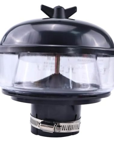 ZTUOAUMA Air Pre-Cleaner Assembly D3NN9A660E 81824759 1682798M1 2.5" Inlet OD 7" Bowl for Ford New Holland Massey Ferguson Tractors 230 240 250 253 263 David Brown 1210 for H001251