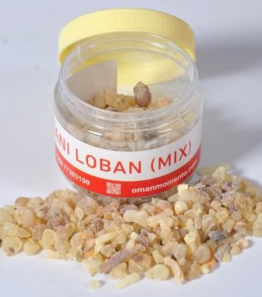 Oman Momento Frankincense - Aromatherapy for Relief Relaxation & Meditation - Frankincense Incense Aromatica Natural Tree Sap from Oman - Religious Ceremonies & Yoga - Mix Loban 3.5 OZ