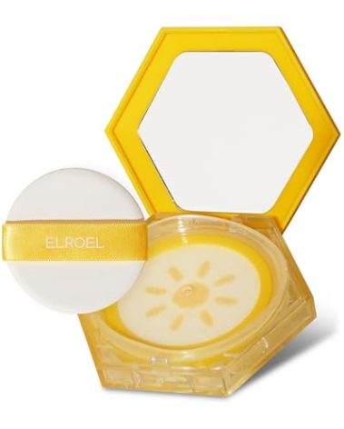 ELROEL Pang Pang Sun Cushion Plus - Korean Hypoallergenic & Lightweight Sunscreen with Puff Sponge - Broad Spectrum SPF50+ PA++++ (0.53 oz)