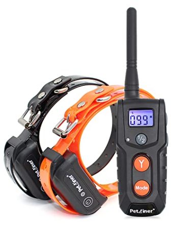 Dog Training Collars with Remote - Shock Collar for 2 Dogs, Small, Medium, Large, Rechargeable 100% Waterproof E-Collar with 3 Training Correction Modes, Shock, Vibration, Beep, 1000' Range