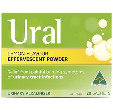 Ural Urinary Alkaliniser Effervescent Powder 28 Sachets