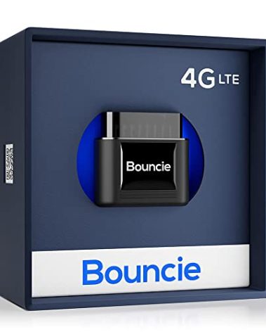 Bouncie GPS Tracker for Vehicles with Real-Time Location, Route History, Speed Monitoring, Geo-Fence & Accident Notifications - for Fleets & Family - Cancel Anytime