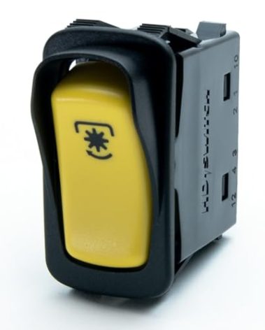 HD Switch 20A PTO Rocker Switch 139-6368 for Toro Z Master Revolution, 2000 & 4000 Series MyRIDE Turbo Force for Blade Clutch 116-1947 116-1620 116-1604 147-2400 147-2401