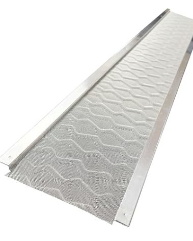 R & G Home and Yard Gutter Guard - True 90 FT Set (5.9 in x 45 in, 24 PCS), Fit 5 Inch Gutter and Smaller Gutters - Premium Stainless Steel Micro Mesh Gutter Guards - Contractor Grade, Easy DIY