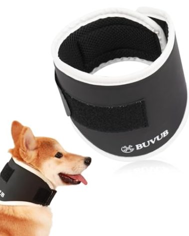BUVUB Dog Neck Brace Supports Pet's Necks with Intervertebral Disk Disease (IVDD) Cervical Vertebral Sprains Instability Neck Brace for Dog Pet Cervical Collar (Narrow M)