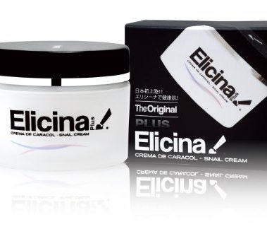 Elicina PLUS Crema de Caracol Snail Cream with Moisturizer 1.3 oz (40g)