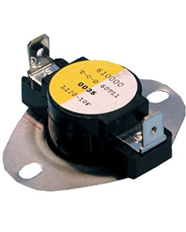 SUPCO SHL160 Thermostat Limit Control for Home Heater, 160 Degree F Cut Out Temperature, 25 Amp, 240Vac
