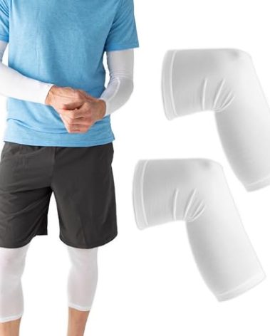 AD Rescuewear Eczema Arm and Leg Sleeves - Nighttime Relief for Adults and Teens - Breathable, Comfortable Leg and Arm Wrap - Eczema Itch Relief - Ultra-Soft and Soothing TENCEL™ Fabric (Medium)