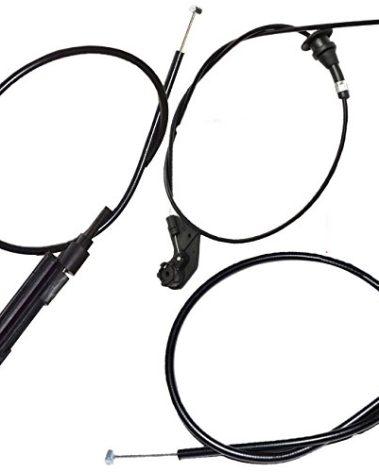 AUTOPA 3Pcs Engine Hood Release Cable Kit for BMW E39 525i 528i 530i 540i M5